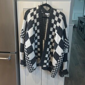 Emory Park Checkered Cardigan